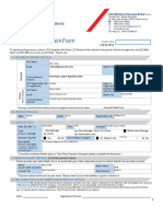 SmartDrive Private Motor Insurance Claim Form Eng