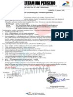 Surat Panggilan Tes Ke Jakarta PDF