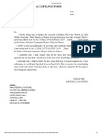 Acceptance Order PDF