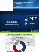 Encuesta Sobre Percepción de Bolardos en Puebla Enero 2020