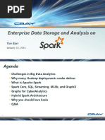 Enterprise Data Storage and Analysis On Spark