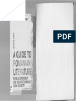 A Guide To Romanian Literature, Novels, Experiment and The Postcomunist Book Industry, I. B. Lefter PDF