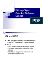 Writing Object Oriented Software With C#