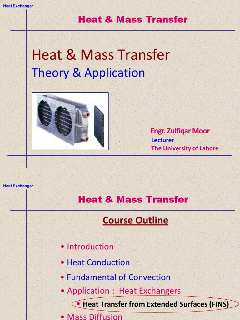 HMT FINS | PDF | Mass Transfer | Heat Transfer