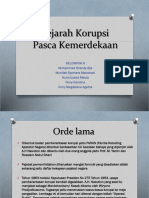 PBAK Sejarah Korupsi Pasca Kemerdekaan