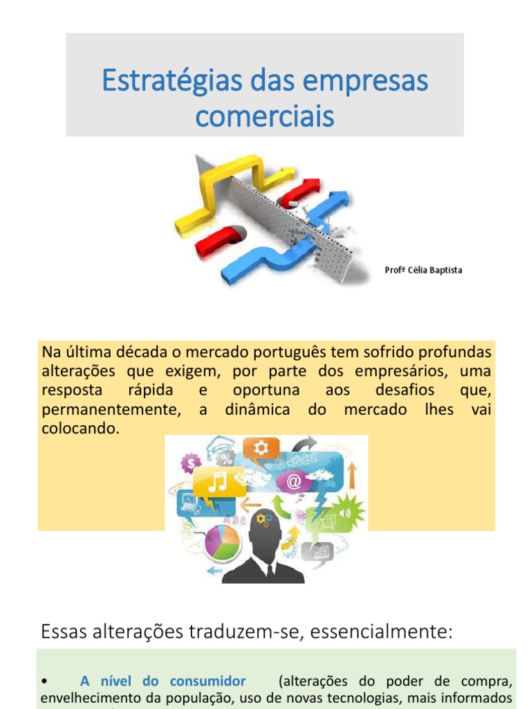 Estratégias Das Empresas Comerciais | PDF | Segmentação de mercado ...
