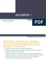 Kelompok 1 Biostatistika