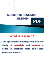 Scientific Research Method