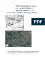 CERCETĂRI ARHEOLOGICE LA ALBA IULIA - For Merge