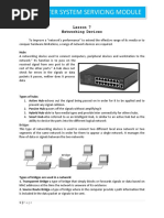 Lesson 7 Networking Devices