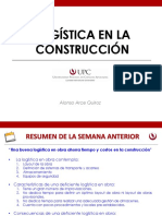 2019 - I - Logística en La Construcción - Sesión 8