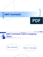 ABAP Commands