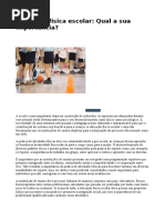 educaçao fisica