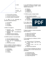 Examen Educacion Sexual 8 Febrero