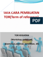 2 TATA CARA PEMBUATAN TOR (Term of Reference)
