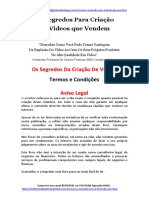 Os Segredos para Criação de Vídeos Que Vendem PDF