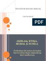 Pengantar Kuliah Akhlaq