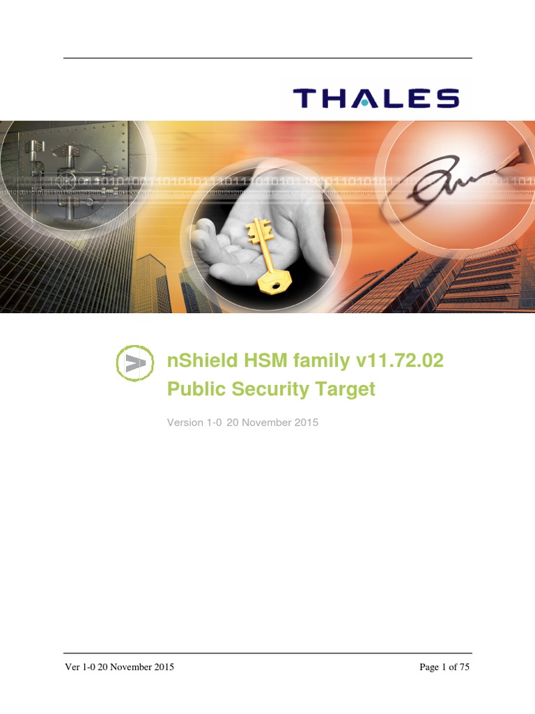 Nshield HSM Family v11.72.02 | PDF | Key (Cryptography) | Computer Security