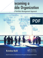 (Best Practices and Advances in Program Management) Kohl, Kristina - Becoming A Sustainable Organization - A Project and Portfolio Management Approach-CRC Press (2016)