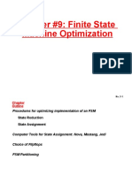 Chapter #9: Finite State Machine Optimization
