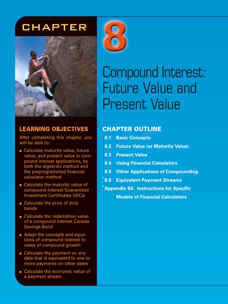 Compound Interest PDF | PDF | Present Value | Compound Interest