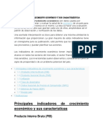 7 Indicadores de Crecimiento Económico y Sus Característica