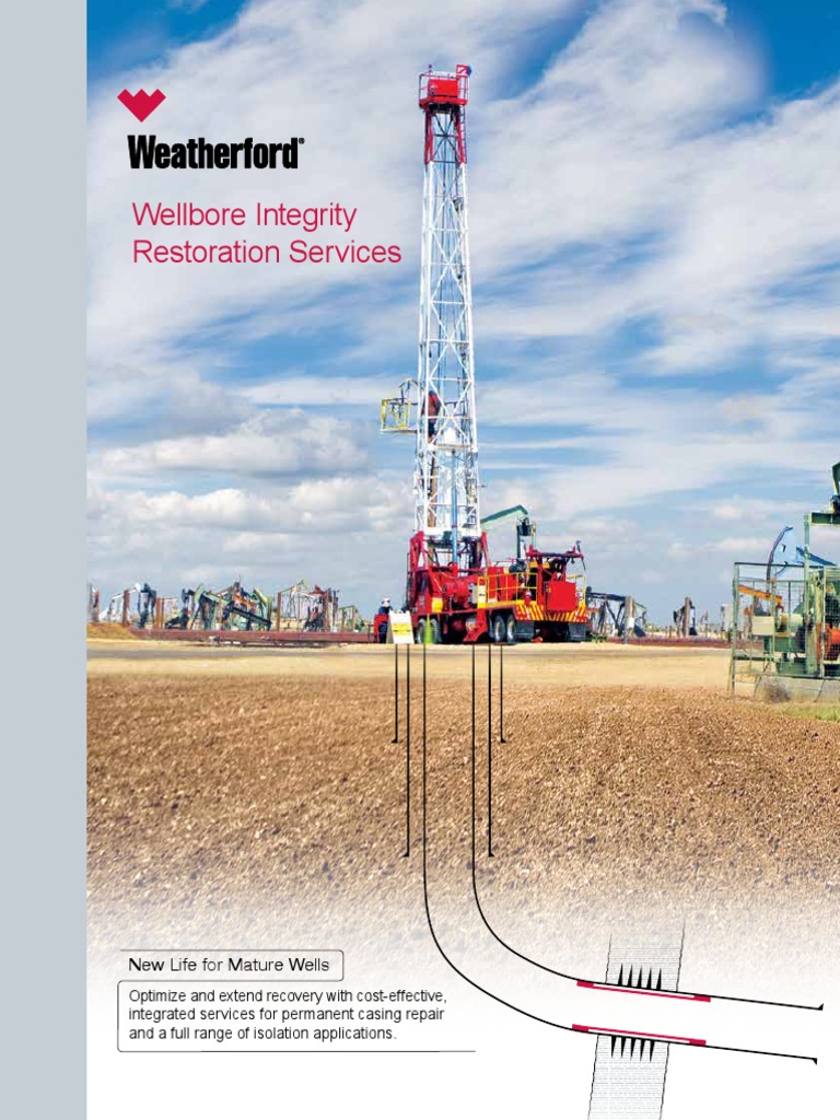 Wellbore Integrity Restoration Services Brochure PDF | Download Free ...