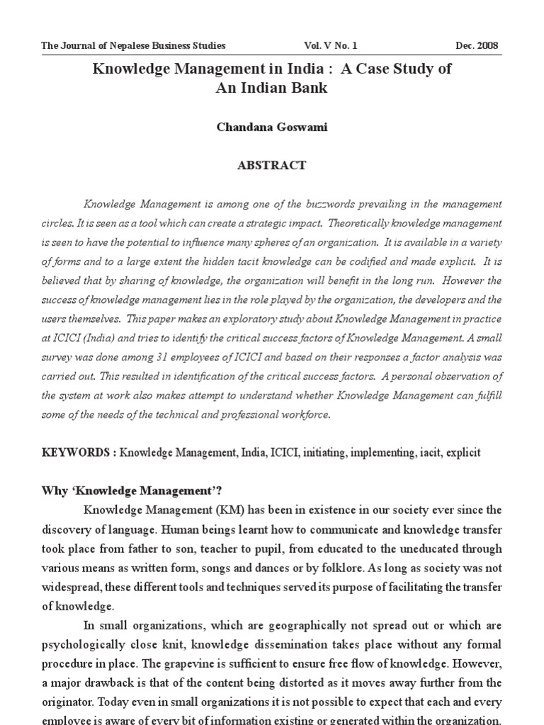 KM | PDF