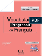 Vocabulaire Progressif Du Francais Debutant Complet 2015-1 PDF