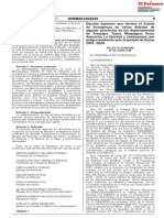 Decreto Supremo Que Declara El Estado de Emergencia en Vario Decreto Supremo N 012 2020 PCM 1850691 2