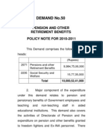 Finance Pension