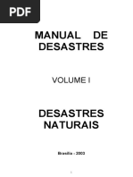 Manual de Desastres, Vol. I