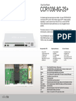 Mikrotik Ccr1036-8g-2s+