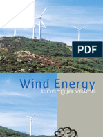 Wind Energy. Energija vetra