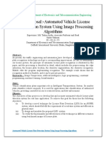 Automated Vehicle License Plate Detection System Using Image Processing Algorithms PDF