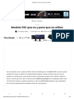 Modelo OSI - Que Es y para Que Se Utiliza PDF