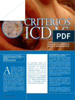 Cariologia - Criterios ICDAS - Nuevas Perspectivas Para El Diagnóstico de La Caries Dental