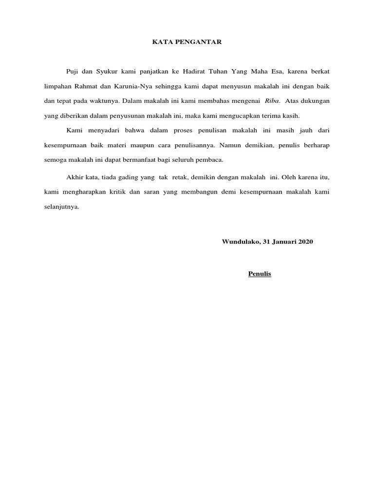 Memahami Riba dalam Fikih Islam | PDF