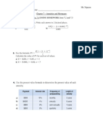 7.4 Homework - PV and FV