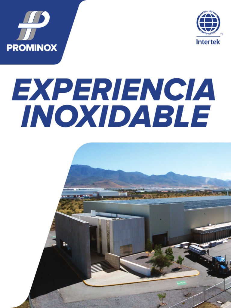 Prominox: Líder en Acero Inoxidable y Aluminio | PDF | Aluminio | Acero