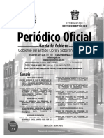 Gaceta Del Gobierno Del Día 31 de Enero