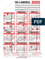 Calendario Laboral