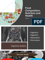 Food Composition, Nutrtion and Health (PTP)