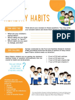 Adult Module 1 - Five Healthy Habits Handout (English) PDF