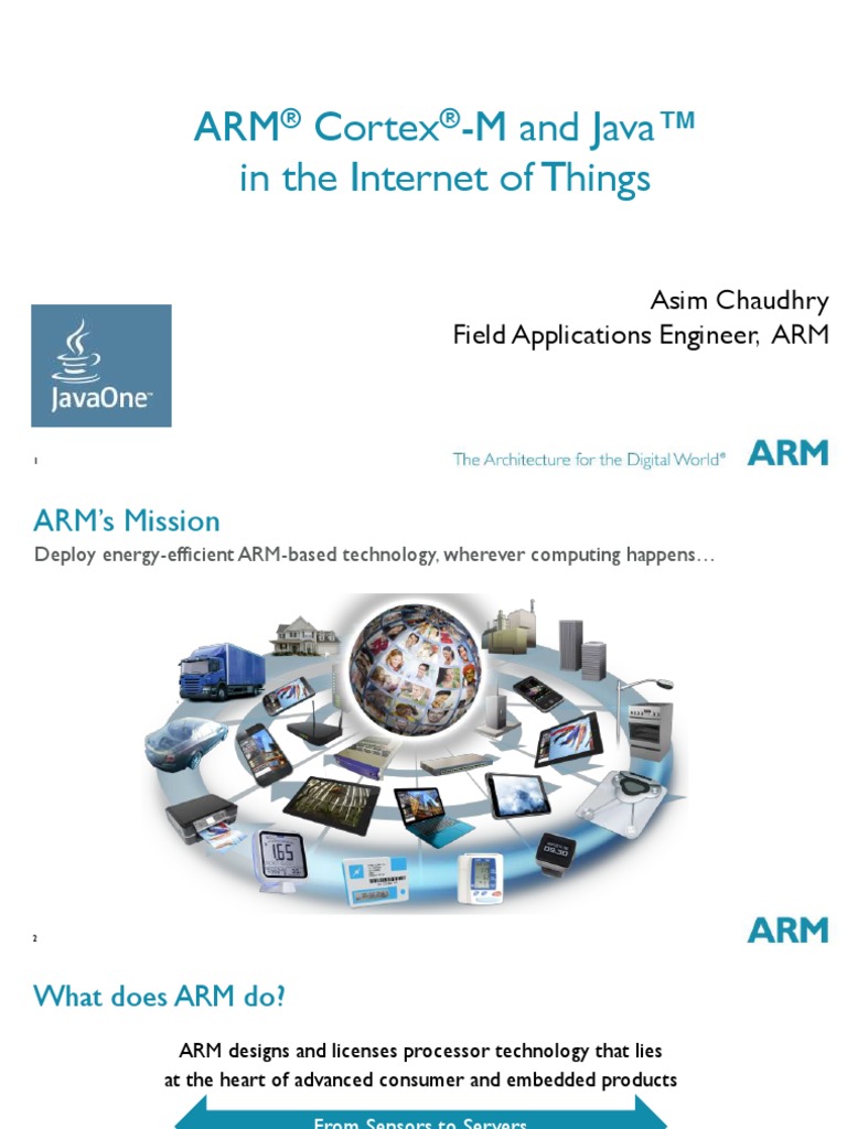 CON11180 ARM Cortex M and Java in The of Things PDF Arm