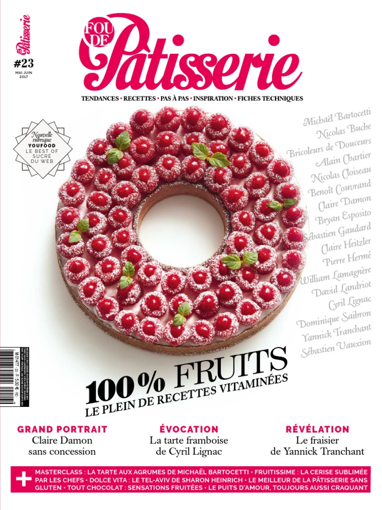 Fou de Pâtisserie #23 Mai Juin 2017, PDF, Chocolat