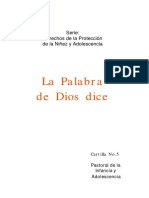 Pastoral de La Infancia y Adolescencia PDF