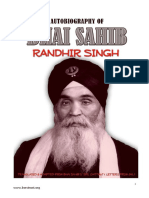 BE01 Autobiography of Bhai Sahib Randhir Singh PDF