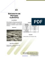 Estanato Potasio