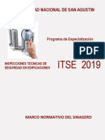 Inspeccion Por Riesgo - Itse - Unsa - Modulo Iii-2019 PDF